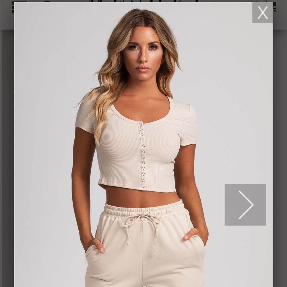 Meshki basia crop top xl